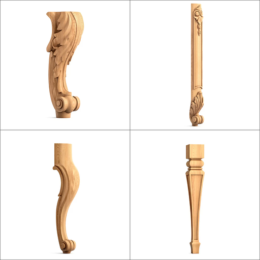 Carved Table legs